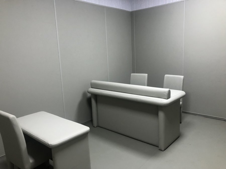 談話室SIW防撞墻軟包系統(tǒng)建設(shè)案例圖 SIW防撞墻系統(tǒng)