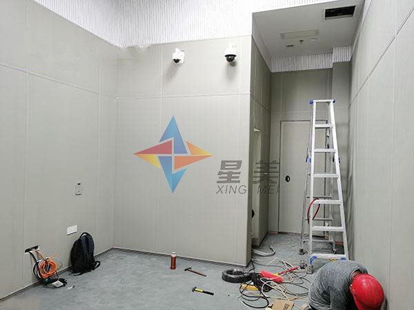 湖北武漢談話室軟包建設(shè)圖 談話室軟包建設(shè)圖